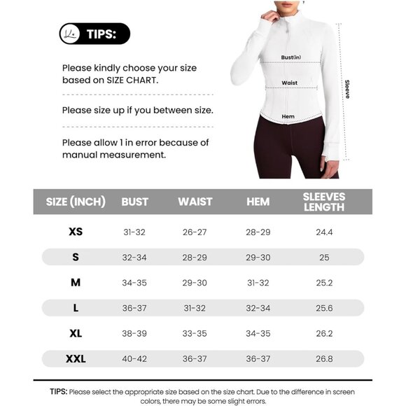 Brand New Women White Polyamide Full Zip BBL Workout Yoga Jacket With Pockets - Picture 3 of 6